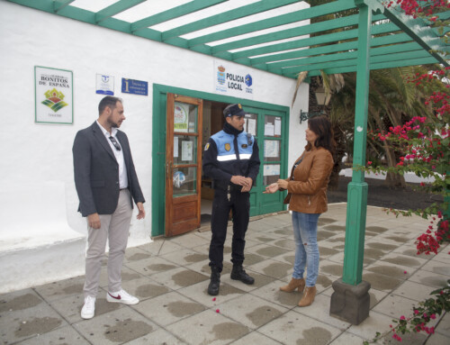 El Ayuntamiento fortalece la seguridad con la apertura de una nueva oficina de Policía Local en Costa Teguise