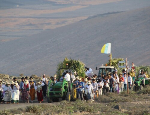 Teguise celebra su tradición con el pregón y la romería de las Fiestas en honor a Nuestra Señora de Las Nieves