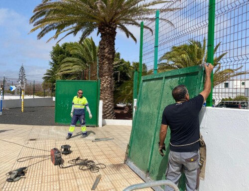 El Ayuntamiento acondiciona las instalaciones de los centros educativos de Teguise para el inicio del curso escolar