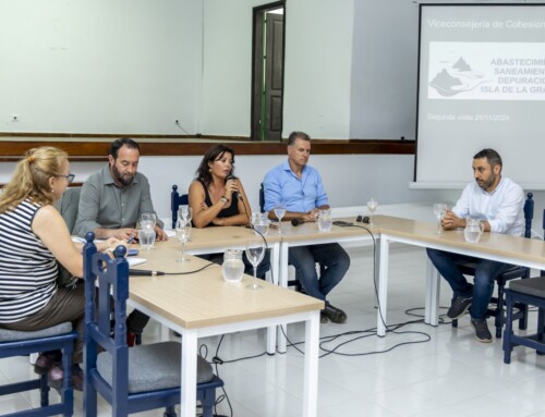 Gobierno de Canarias, Cabildo y Teguise avanzan en el proyecto de abastecimiento y saneamiento en La Graciosa