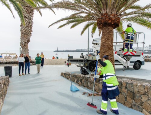 Teguise invierte 1,8 millones de euros en un nuevo contrato para el mantenimiento integral de sus zonas verdes