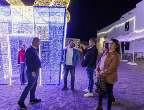 Teguise apuesta por la sostenibilidad y el ahorro energético con una iluminación navideña eficiente