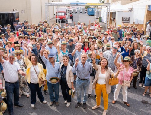 Niños y mayores de Lanzarote y La Graciosa visitan la Feria de Agricultura, Ganadería y Pesca de Teguise